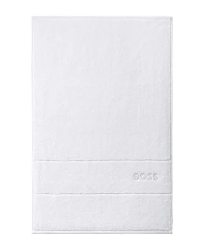 Boss Home Plain Cotton Hand Towel, 16" X 24" In White
