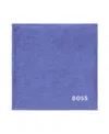 Boss Home Plain Cotton Washcloth, 12" X 12" In Cobalt