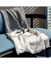 Boss Home Stripe Linen Throw In Multi