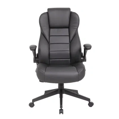 Boss Office Products Boss Ergonomic Executive Chair In Black