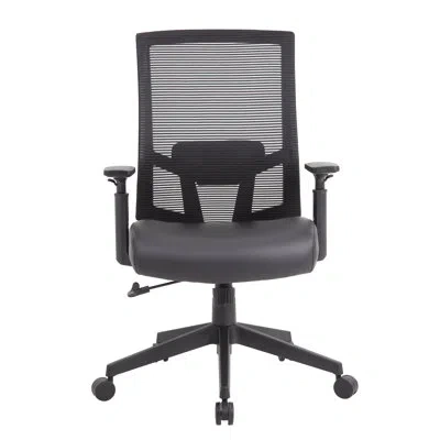 Boss Office Products Boss Mesh Back In Black