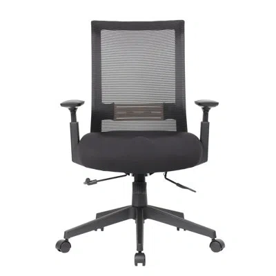 Boss Office Products Boss Mesh Task Chair In Black
