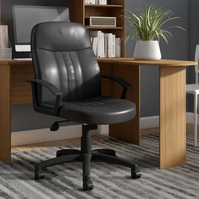 Boss Office Products Contemporary Office Chair In Black