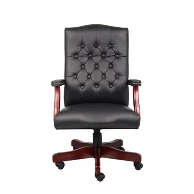 Boss Office Products Executive Chair In Black Caressoft