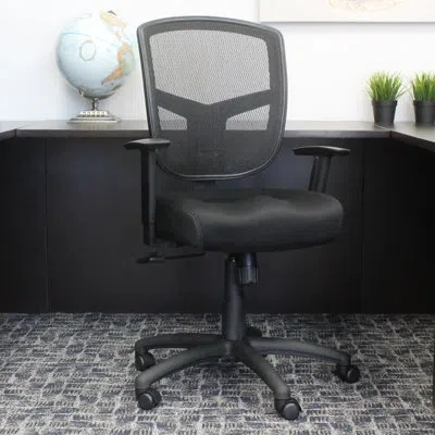 Boss Office Products Mesh Task Chair In Black