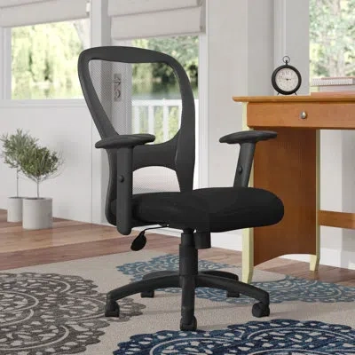Boss Office Products Mesh Task Chair In Black