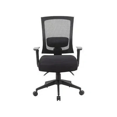 Boss Office Products Mesh Task Chair In Black