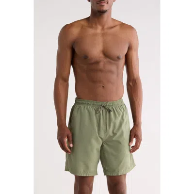Boss Swimwear Orca Swim Trunks In Green