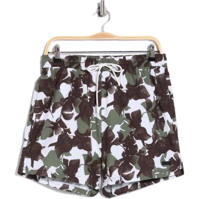 Boss Swimwear Pike Swim Shorts In Brown