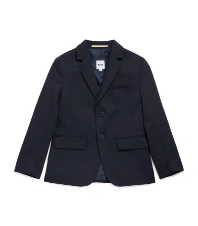 Bosswear Boss Kidswear Formal Suit Jacket (4-16 Years) In Blue