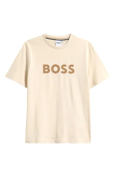 BOSSWEAR BOSS KIDSWEAR KIDS' COTTON LOGO T-SHIRT