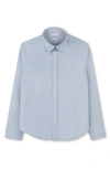 Bosswear Boss Kidswear Kids' Cotton Shirt In Pale Blue