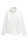 Bosswear Boss Kidswear Kids' Cotton Shirt In White