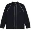 Bosswear Logo-embossed Cotton Jacket In Navy