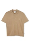 Bosswear Logo-embroidered Polo Shirt In Brown