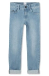 Bosswear Turn-up Jeans In Denim Blue Clear