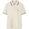 Bosswear Short-sleeve Logo-detail Polo Shirt In Neutral