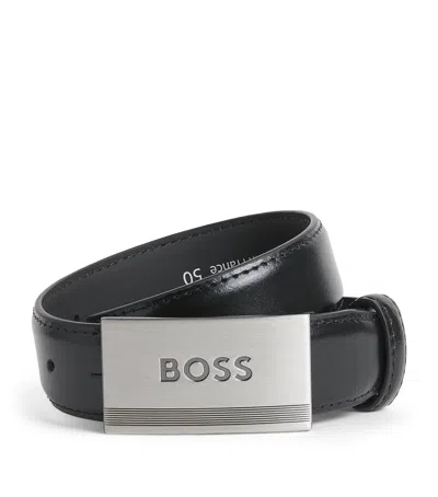 Bosswear Boss Kidswear Logo Belt In Black