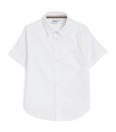 Bosswear Kids' Logo Shirt (4-16 Years) In White