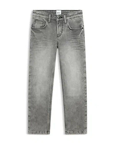 Bosswear Boys' Regular Fit Jeans - Big Kid In Denim Gray
