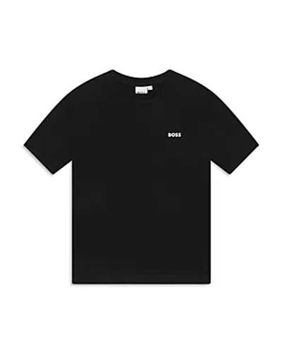 Bosswear Boys' Short Sleeved Tee - Big Kid In Black