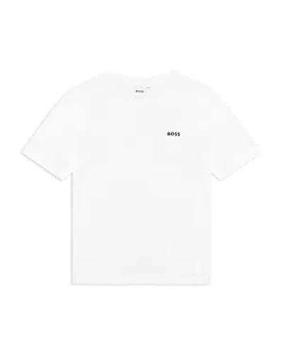 Bosswear Boys' Short Sleeved Tee - Big Kid In White
