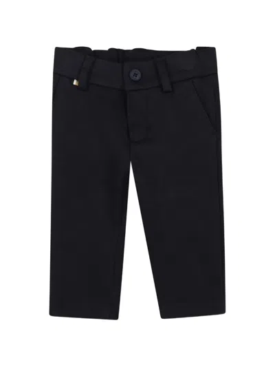 Bosswear Babies' Buttoned Trousers In Blue
