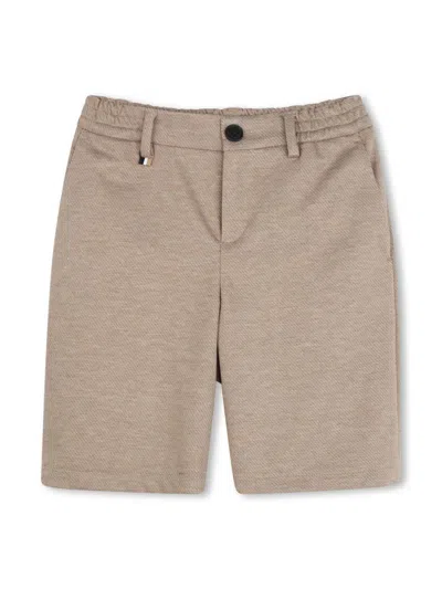 Bosswear Kids' Ceremony Shorts In Neutrals
