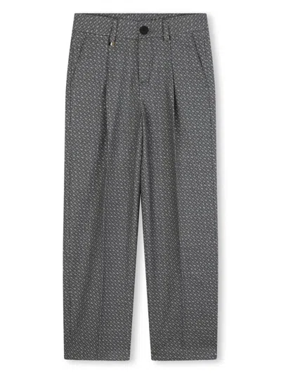 Bosswear Kids' Ceremony Trousers In Grey