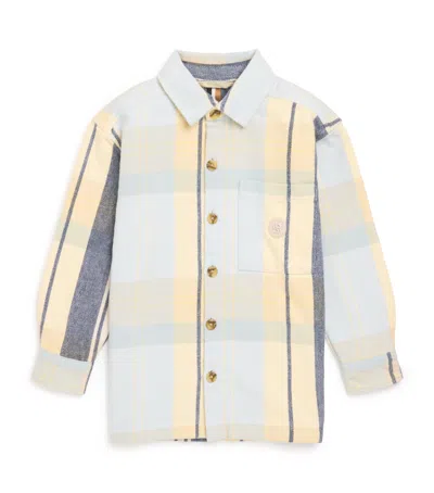 Bosswear Kids' Check Print Shirt In Multi