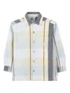 Bosswear Checked Button-up Shirt In Blue