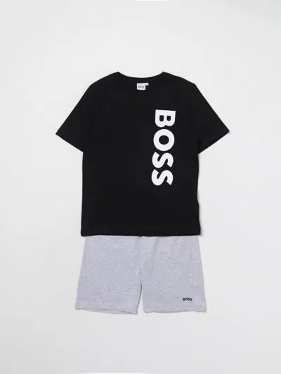 Bosswear 套装 Boss Kidswear 儿童 颜色 黑色 In Black