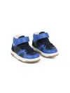 Bosswear Colour-block High-top Sneakers In Blue