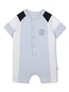 Bosswear Colour-block Romper In Blue