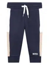 Bosswear Colour-block Track Pants In Blue