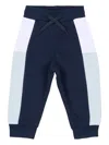Bosswear Colour-block Track Pants In Blue