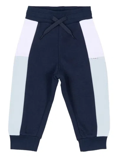 Bosswear Babies' Colour-block Track Pants In Blue