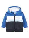 Bosswear Colourblock Hoodie In Blau