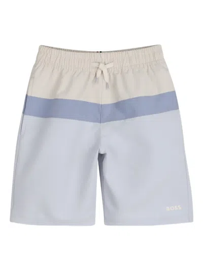 Bosswear Kids' Colourblock Swim Shorts In Multi