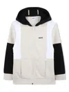 Bosswear Colour-block Hoodie In Neutrals