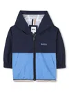 Bosswear Colourblock Windbreaker In 蓝色