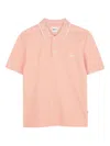 Bosswear Kids' Contrast-trim Polo Shirt In Orange