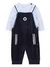 Bosswear Corduroy Dungarees (set Of Two) In Black
