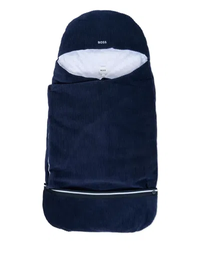 Bosswear Corduroy Sleeping Bag In Blue