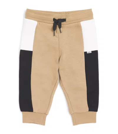 Bosswear Kids' Cotton-blend Sweatpants In Animal Print