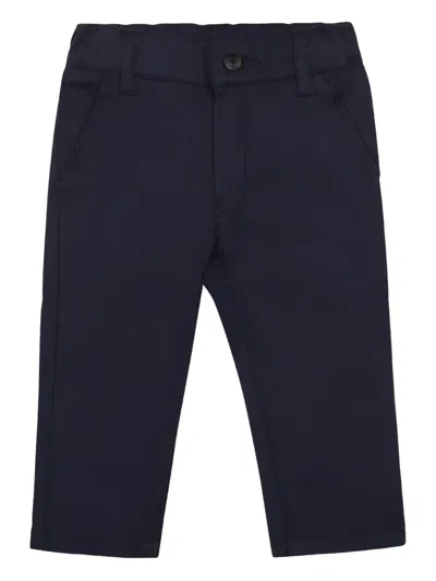 Bosswear Babies' Cotton Chinos In Blue