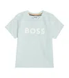 Bosswear Cotton Logo T-shirt In Blue