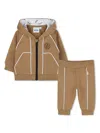 Bosswear Cotton Tracksuit Set In Neutrals
