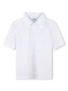 Bosswear Crest-embroidery Polo Shirt In Weiss