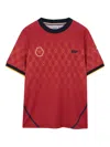 Bosswear Diamond-pattern T-shirt In Red